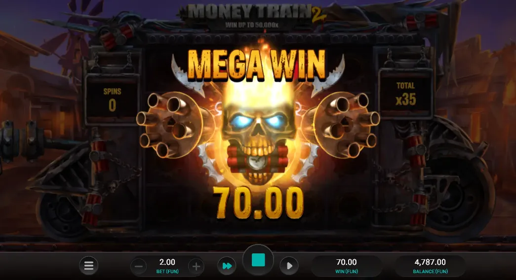 Money Train 2 Mega Win
